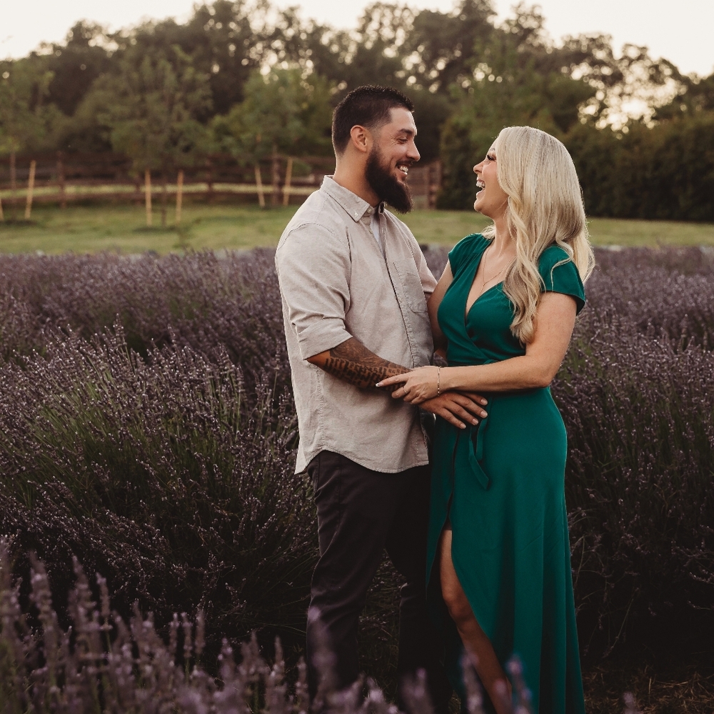 Reformation Chamomile green wrap dress